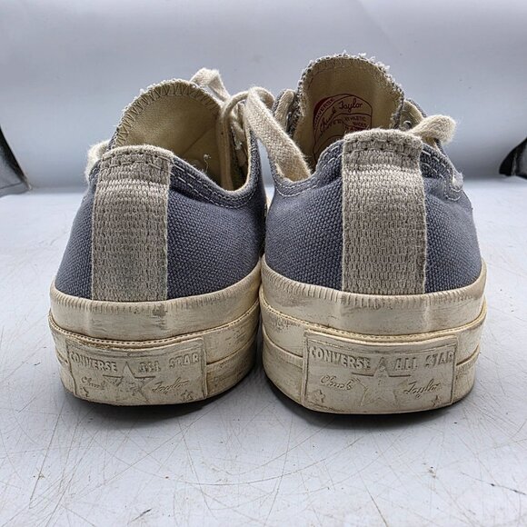 Converse Comme Des Garcons CDG PLAY x Chuck 70 Womens Sz 5 Low Steel Grey Shoes - Picture 5 of 13